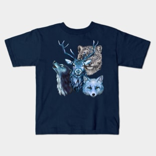 Snow Creatures Kids T-Shirt